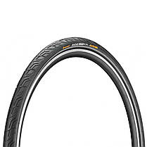 Покришка Continental Ride City 28 x 1.60 ⁇ 700 x 42C чорно-біла світловідбивна нескладна, фото 3