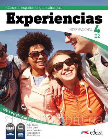 Experiencias Internacional B2 Libro del alumno + audio descargable. Edelsa / Підручник з іспанської мови, фото 1