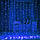 Світлодіодна гірлянда Штора на Новий Рік 160LED 2х2м світлодіодів Синій, фото 7