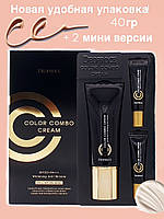 СС-крем з антивічним ефектом 5в1 Deoproce Color Combo CC Cream SPF50/PA++21 тон (світло- пісочний)