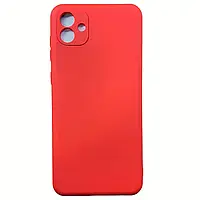 Чехол-накладка для Samsung A04 / M13 5G- Soft Silicone Case красный