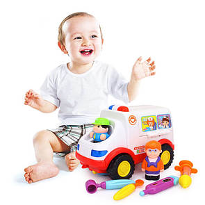 Дитяча музична іграшка машинка "Швидка допомога"
