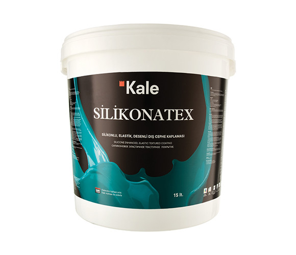 Силіконова структурна фарба Kale Silikonatex 2.5л