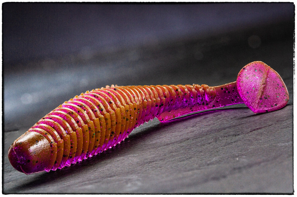 Силікон Fishup U-Shad 3" #016 Lox/Green & Black, фото 1