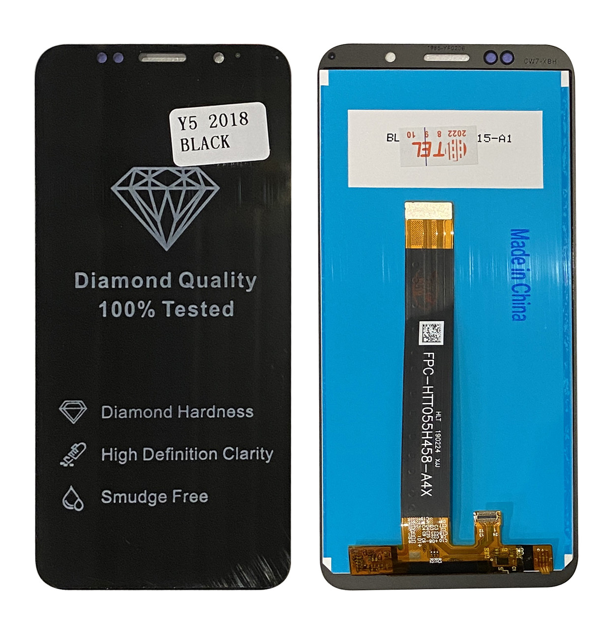 Дисплейний модуль (екран) для Huawei Y5 2018 (DRA-L21/ DRA-L22/ DRA-L02/ DRA-LX9) Чорний Оригінал (PRC)