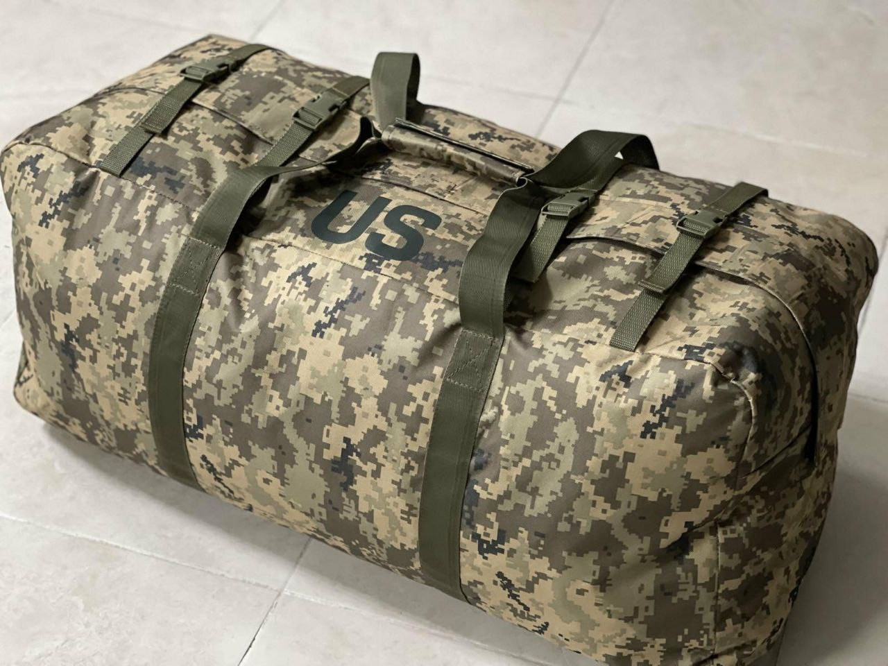 Сумка тактична баул човниковий Піксель 130 л, фото 1