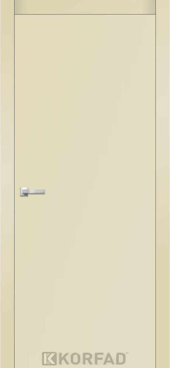 Двері міжкімнатні Корфад/ KORFAD LP-01 магнолія Super PET, фото 1
