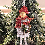 Фігурки-підвіски Різдвяні дітки 12 см, 6 різновидів 1шт, фото 3