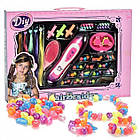 Дитячий набір для створення зачісок, заплетення кісок, набір для браслетів і фенечок, Hair Braider
