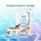 Сухий корм для дорослих кішок Optimeal Beauty Podium на основі морепродуктів 4 кг (4820215366083), фото 9