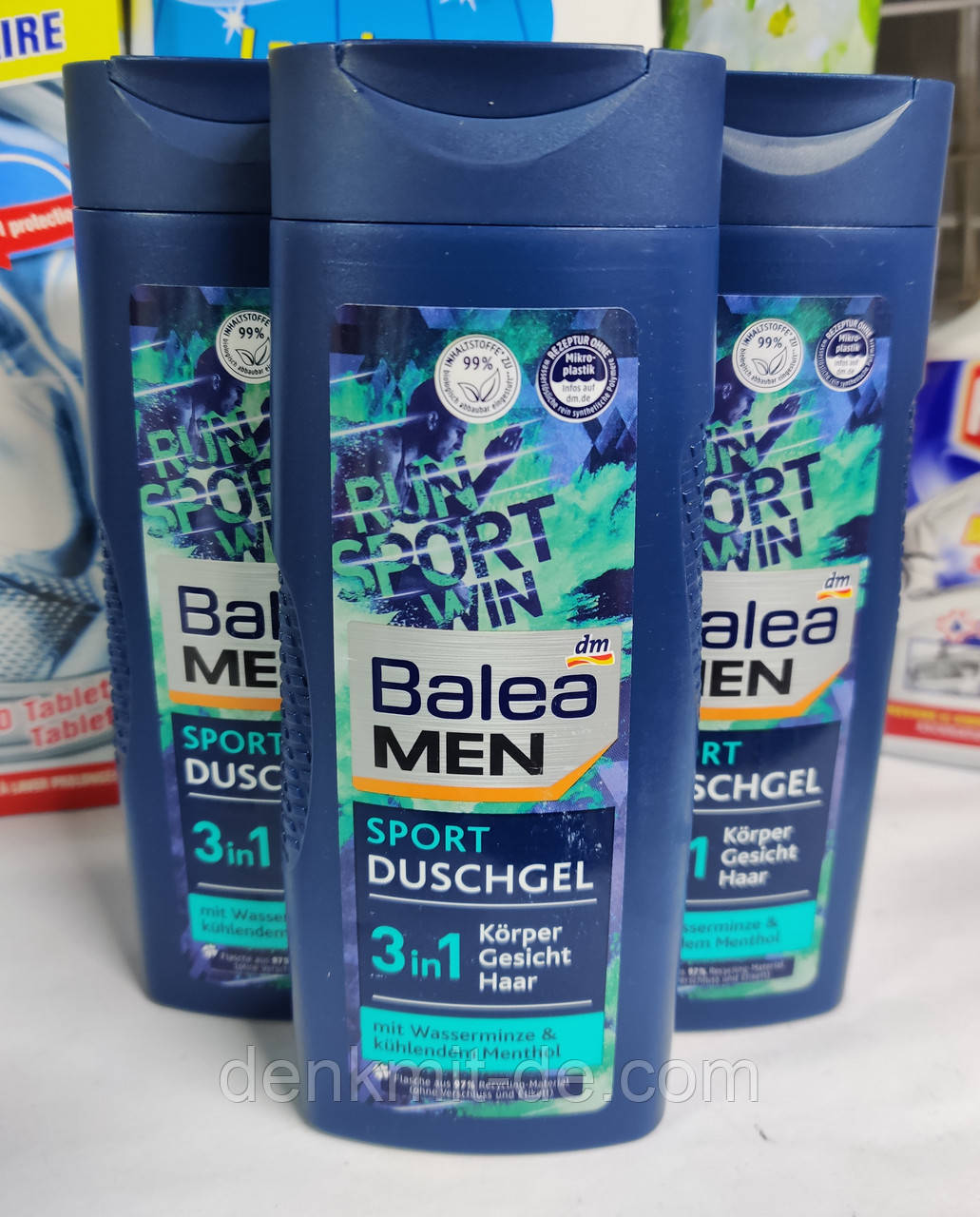 Гель для душу Balea Men 3 in 1 Sport , 300 мл