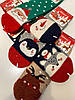 Жіночі термо шкарпетки Ангора новорічні рр 37-41 червоні, фото 2