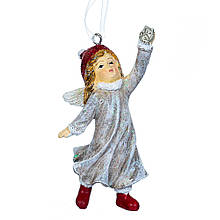 Набір з 6 одиниць. Підвіска "Янголятко" (2007-024), Полістоун, Elisey