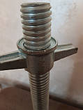 Гвинтова опора домкрат для будівельних лісів 50см, фото 2