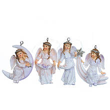 Набір з 12 одиниць. Підвіски "Ангели" (2007-063), Полістоун, Elisey
