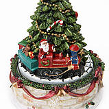 Фігурка музична "Санта з різдвяною ялинкою", 16 див. (6016-003), Elisey, фото 2