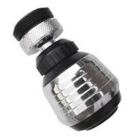 Аератор для змішувача на шарнірі двох режимний