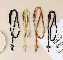 Дерев'яні Чотки мала з хрестом