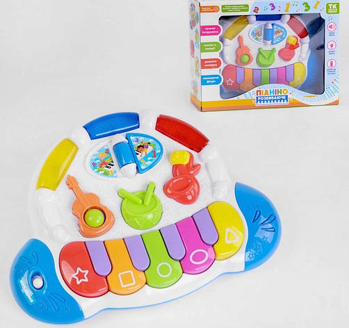 Піаніно музичне з підсвіткою, фото 1