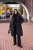 Куртка пальто з плащової тканини жіноча зимова дуже тепла розміри батал, фото 3