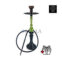 Кальян KARMA HOOKAH 3.1 Зелёный (колба Craft Black Matt)