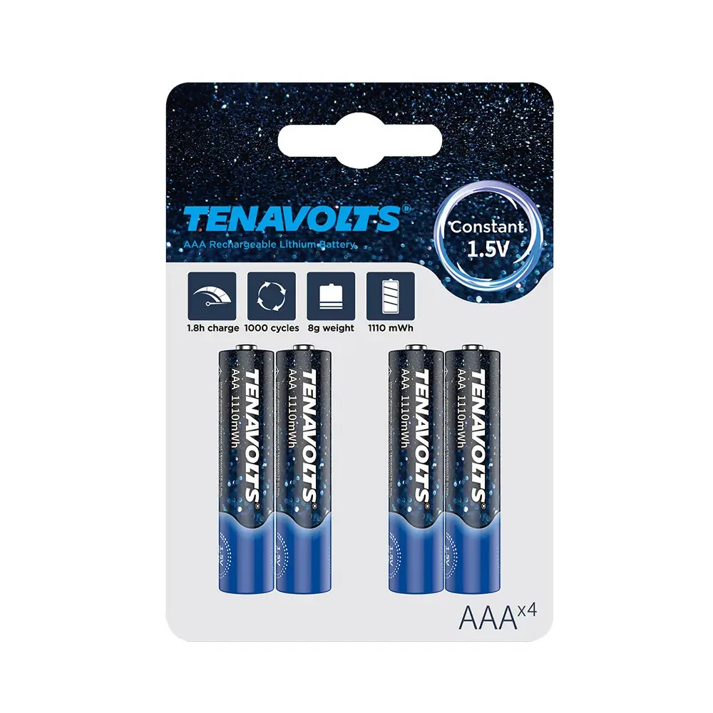 Акумулятор TENAVOLTS Lithium AAA 740mAh 1.5V