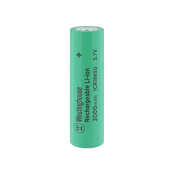 Акумулятор Westinghouse Li-ion ICR18650, 3,7V, 2200mAh, 1шт (шт)