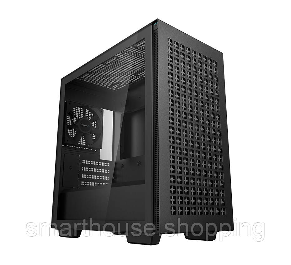 Корпус DeepCool CH370 Black (R-CH370-BKNAM1-G-1) без БЖ, фото 1