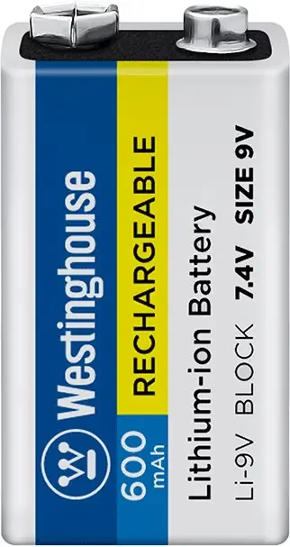 Акумулятор Westinghouse Li-ion Крона 9V, 600mAh, 1шт (шт)