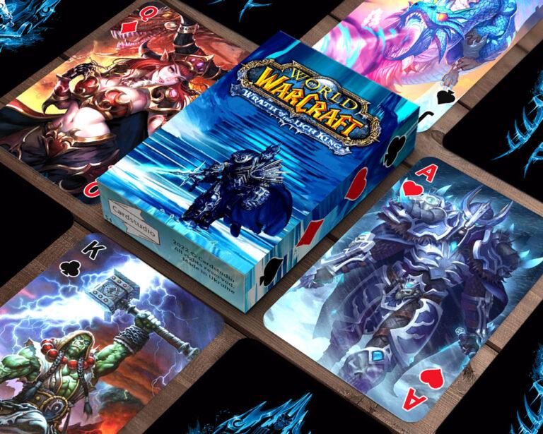 Гральні карти WOW: Wrath of The Lich King 54 карт