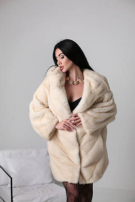 Норкова Шуба Kopenhagen Fur Кристал Кажан 43, фото 2