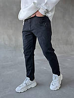 Мужские стильные джинсы Regular Fit (тёмно-серые) . Турецкие мужские джинсы