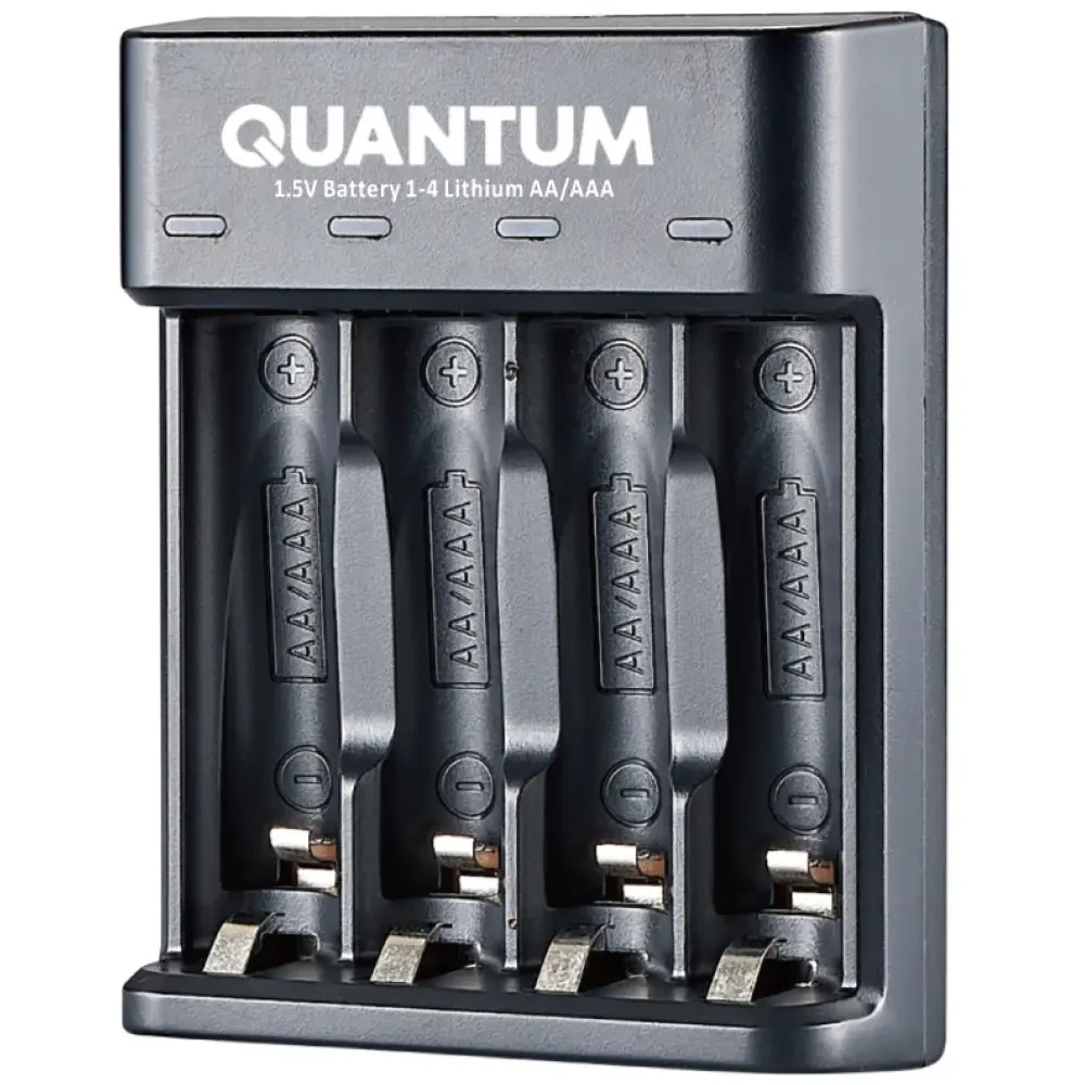 Зарядний пристрій QM-BC3040 для Lithium 1.5V AA/AAA 4-x (USB) (шт)