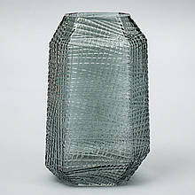 Скляна ваза "Скеля", 29 см (8426-056), Elisey