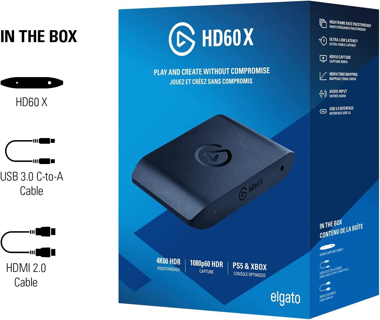 Карта відеозахоплення Elgato HD60 X (‎10GBE9901)