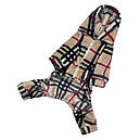 Костюм 31 см (об'єм до 44см) махровий клітинка розм 4 для собак, фото 2