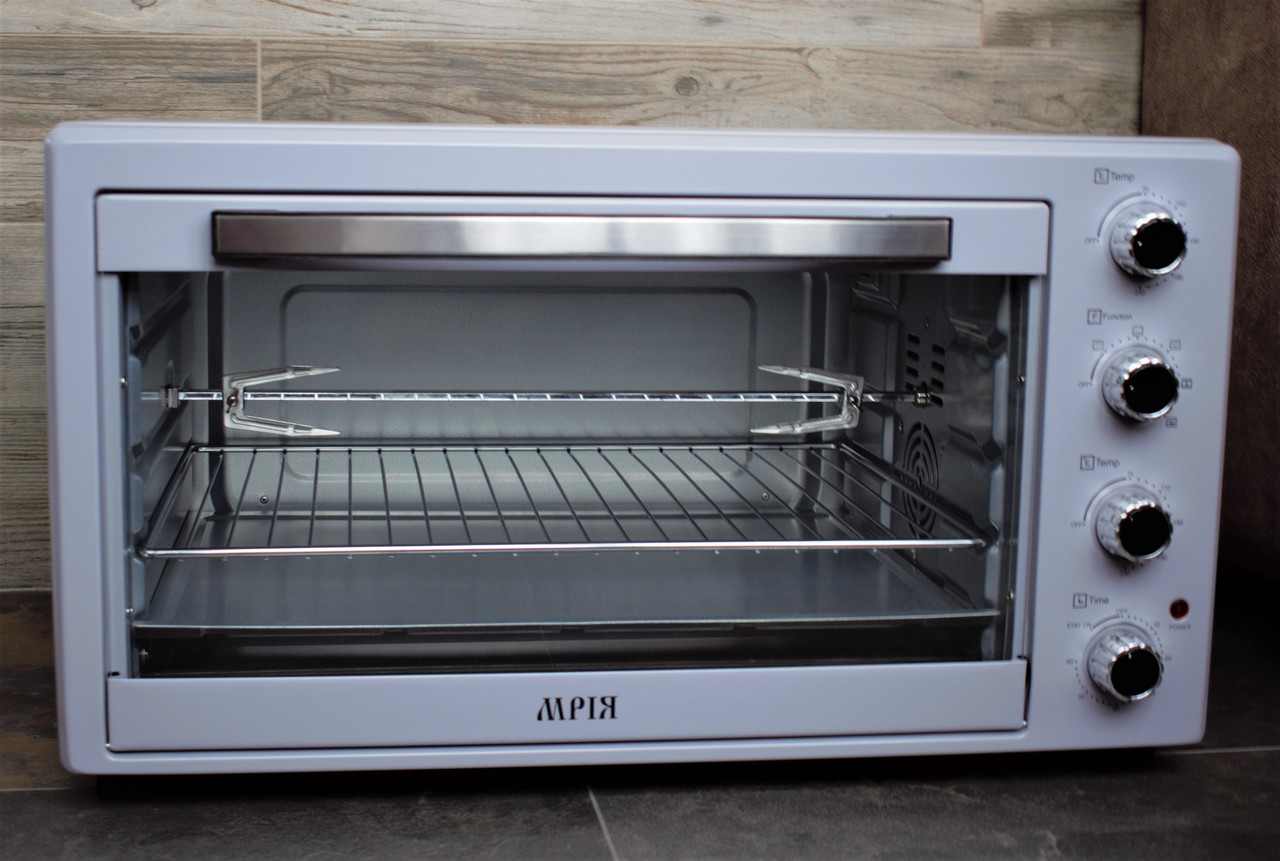 Електрична духовка Мрія MF-67 з конвекцією (гриль +вентилятор, підсвітка) об'ємом 67 літрів