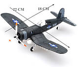Модель літака Chance Vought F4U Corsair (Чанс-Воут F4U "Корсар") чорний, фото 3