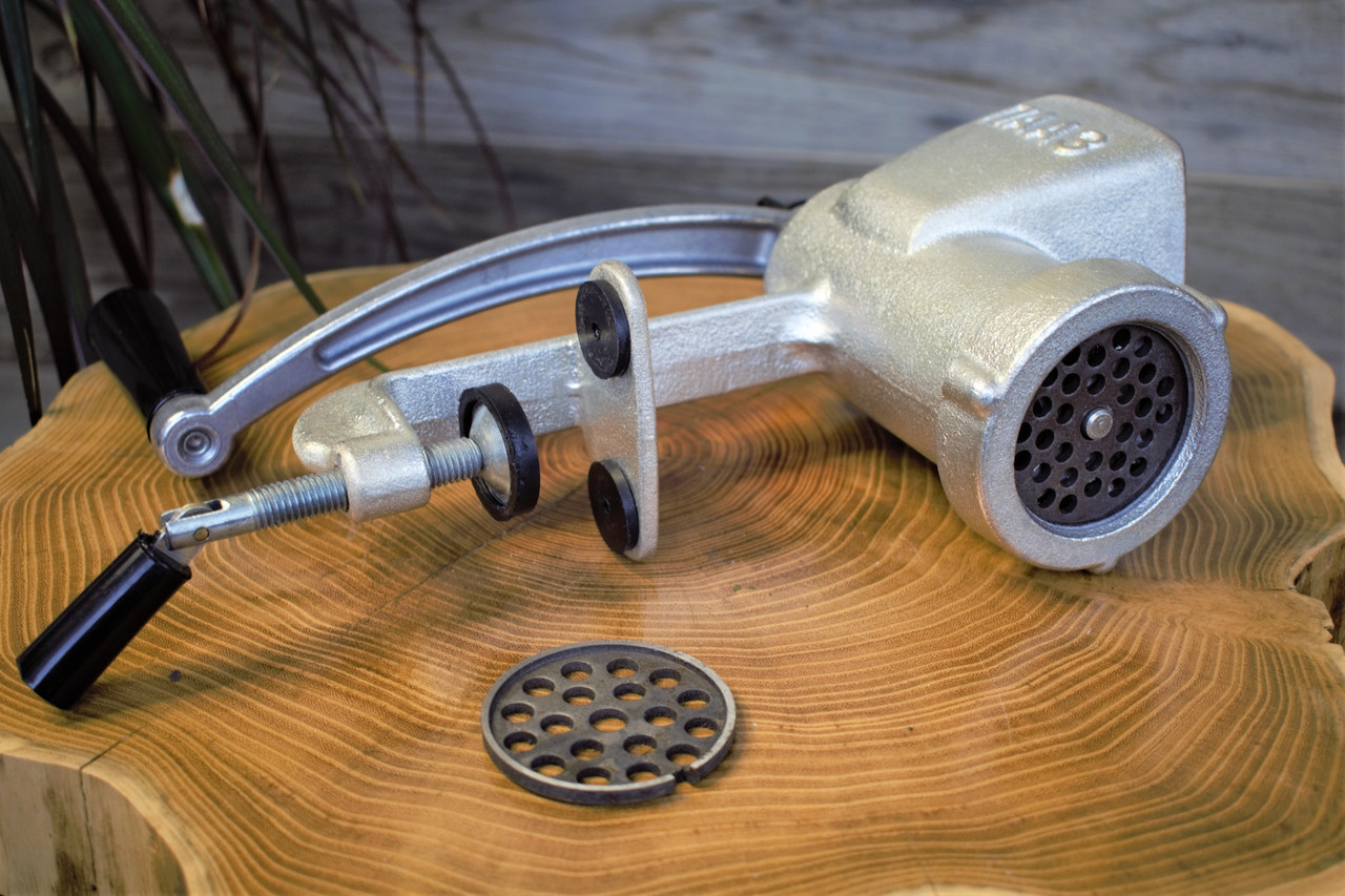 Ручная мясорубка "Полтава" кухонная металлическая механическая бытовая ...