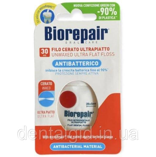 Biorepair Filo Non Cerato Ultrapiatto Невощена ультра-плоска зубна нитка 25+5м