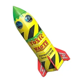 Кислі цукерки Toxic Waste Sour Candy Rocket 126g