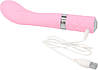 Розкішний вібратор Pillow Talk — Sassy Pink з кристалом Сваровскі для точки G, подарункове паковання, фото 4