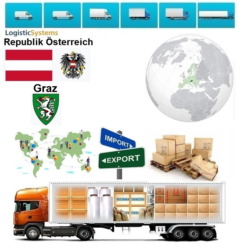 Вантажні перевезення з Граца в Грац з Logistic Systems