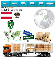 Вантажні перевезення з Граца в Грац з Logistic Systems