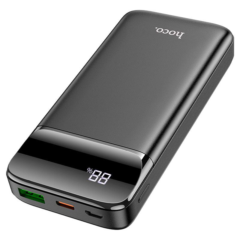 Повербанк с быстрой зарядкой HOCO J89 10000mAh 20W QC3.0 / PD2.0 Black ...