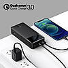 Повербанк 30000 мАч із швидкою зарядкою QC 3.0 + PD 15W Power bank Baseus оригінал портативний акумулятор, фото 6