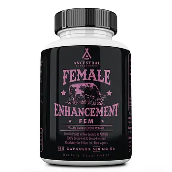Ancestral Supplements Female Enhancement Mixture / Оптимізація жіночого здоров'я 180 капсул BX697