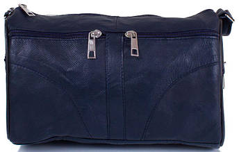 Сумка жіноча шкіряна Tunona темна синя