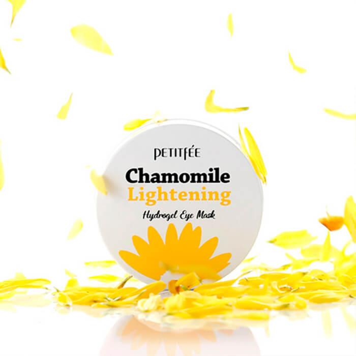 Освітлюючі патчі для очей з екстрактом ромашки Petitfee & Koelf Chamomile Lightening Hydrogel Eye Mask