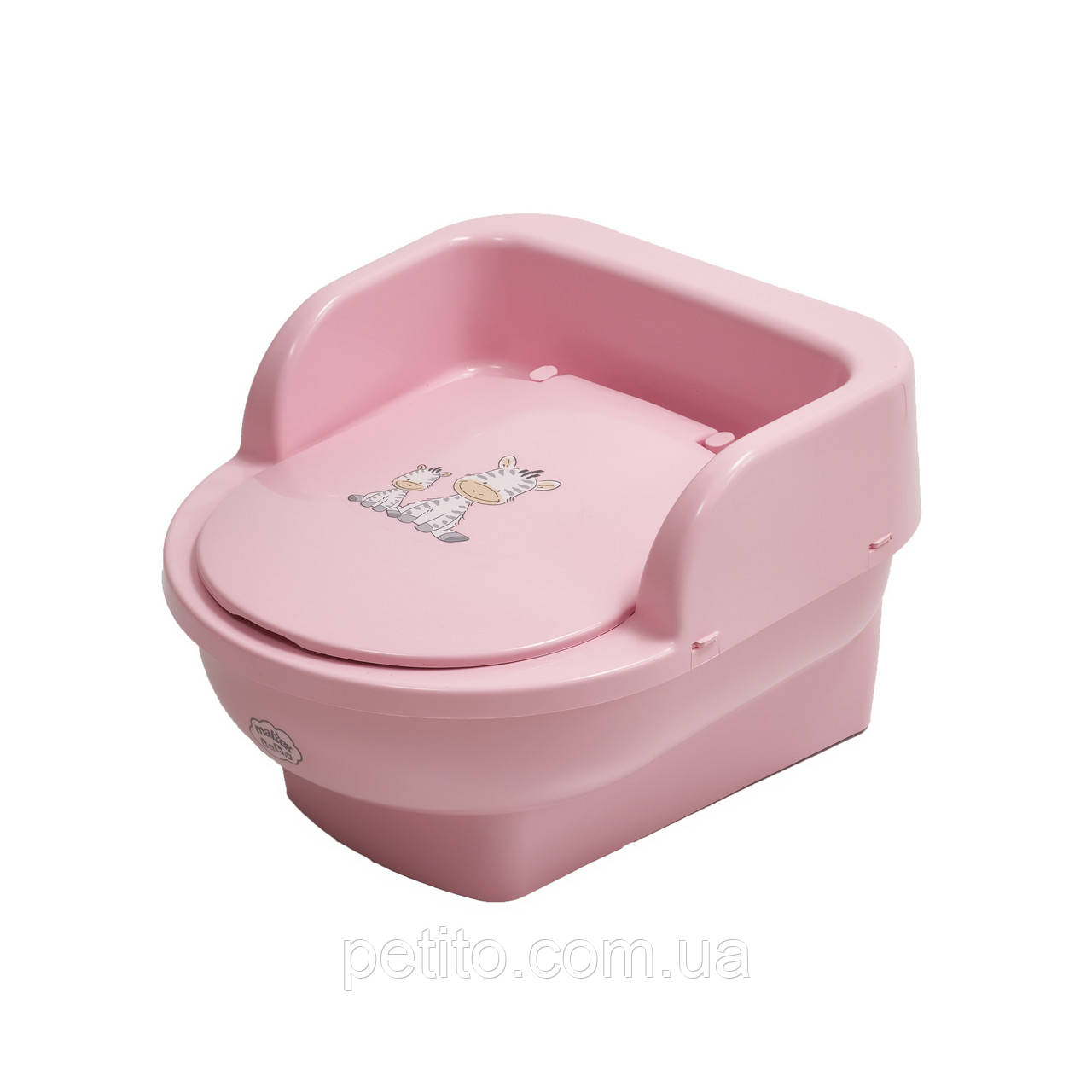 Горщик крісло Maltex Zebra 6510 pink, світло рожевий